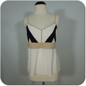 ANN TAYLOR LOFT Cami Top size 6 Womens Sheer Three Colors